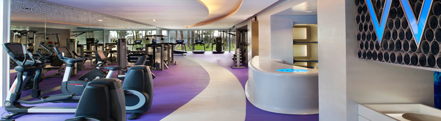 W Hotel Bali, Indonesia - Neoflex™ 800 Series Fitness Flooring with Graphics